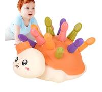 Générique Giocattoli tartaruga,Giocattoli per neonati - Wheel Design Fine Motor Turtle Fidget Friend, Giocattoli educativi, Regali per ragazzi e ragazze da 1 anno in più