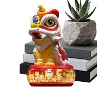 Générique Giocattolo Animale Camminando | Danza del Leone Educativo Elettrico con Luce E Musica,Giocattoli Musicali Cartoon - per Camera da Soggiorno Ufficio Appartamento Giocattoli Capodanno