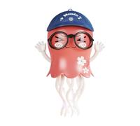 Générique Giocattolo calamaro danzante | Robot sensoriale con luci e musica - Polpo elettrico strisciante che evita gli ostacoli intelligenti - Design a spruzzo per festa di compleanno