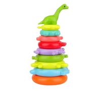 Générique Giocattolo di anelli da impilare | Anello sensore da tavolo | Giocattolo di equilibrio colorato da impilare per l'auto, l'asilo, la scuola, i viaggi e i viaggi