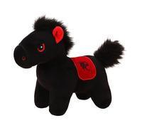 Générique Giocattolo di cavallo per bambini - Cinese 20 cm | Giocattolo di peluche simpatico cavallo per camera da, soggiorno, ufficio, viaggio, festa, regalo per ragazzi, ragazze, adulti