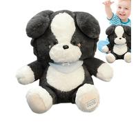Générique Giocattolo di peluche cane - 35 cm peluche cucciolo morbido e - cani in per, per ragazzi e ragazze, come regalo di compleanno di Natale per il sonno e