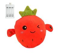 Générique Giocattolo di peluche interattivo | Statuetta educativa giocosa, frutta in peluche canta per i giovani, per il soggiorno, la camera da , la scuola, i viaggi, i giovani, i ragazzi e la