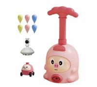 Générique Giocattolo Palloncino Lanciatore, Gioco Manuale Gonfiabile Animale Aria Giocattolo Auto Pompa, per Casa Interni Esterni Posteriore Giardino Terrazza Estate Primavera Gioco