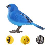 Générique Giocattolo per uccelli per bambini, giocattolo per animali da compagnia, elettronici, per ufficio, realistico, con interazione parlante, adatto per tutti i piccoli, utilizzabile all'aperto