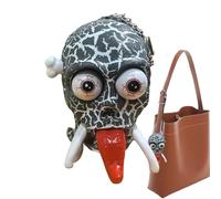 Générique Giocattolo Scheletro a Carica per ripieno e risate | Modello con Caricatore, Teschio Che Cammina ripieno | a Ciondolo Anti-Stress per Regalo di Festa di Compleanno e Decorazione