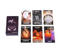 Générique Giochi Di Tarocchi - Giochi di Società in Lingua Inglese 78 Pezzi | Gioco Di Carte Da Gioco per I Tarocchi | per Le Donne Il Gioco Ragazzi Ragazze Halloween e Uomini