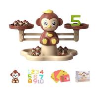 Générique Gioco Di Equilibrio Matematico - 9,65 Pollici | Materiale ABS-Gioco Di Conteggio Educativo con Carte Di Figure A Animale per Le, Apprendimento Famiglia, Regali Di Vacanze,