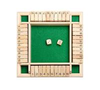 Générique Gioco di Flop Quattro Facce - Chiudi Box - Shut The Box (Verde)