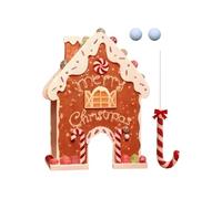 Générique Gioco di golf a forma di canna da zucchero di spezie, divertente decorazione per la casa, in acrilico, portatile, giochi di festa di Natale, per compleanno, Halloween, casa, vacanze