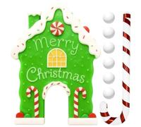 Générique Gioco di golf al coperto - Giocattolo divertente portatile di Natale - Kit giocattolo da golf casa di spezie per | per famiglie adulti adolescenti interazione intrattenimento festa eventi