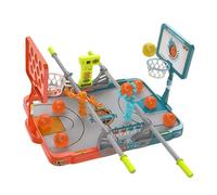 Générique Gioco di Pallacanestro da ufficio, gioco di basket da tavolo | Kit punta delle dita per bambini | Mini giochi da tavolo con funzione timer per scuola, casa, team