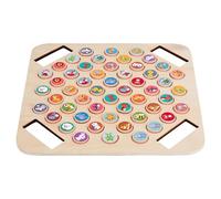 Générique Gioco di Scacchi Abbinato - Gioco di Corrispondenza di memoria | Playset di pensiero logico | Cartoon Pattern Puzzle Toy | società di sviluppo precoce per