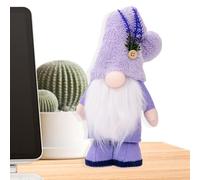 Générique GNOME - Gnome in 39 x 9,5 cm | Gonk di Lavanda, Giocattoli di GNOME di Lavanda Viola per il Regalo della Festa della Mamma, Decorazione Nana di Primavera per la Casa