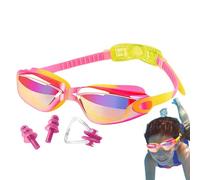 Générique Goggle Da Nuoto - Goggle Da Nuoto Per I | Giovani Nuotanti Per Goggle D'Acqua | Cass Impermeabile In Silicone Per Ragazzi E Ragazze | Cappello