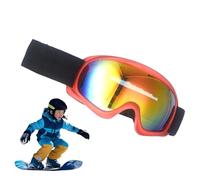 Générique Goggle da sci per - PC, TPU, occhiali da sci | Occhiali resistenti ai raggi UV Revo Reco ad alta definizione Anti Fog Lens | Sicurezza degli occhi invernali Sport sulla neve a vista