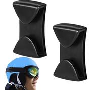 Générique Goggle Grip Clip - PP, 4,8 x 3 x 1,2 cm Goggle Clip Secure Hold | Anti-Slip Sci Accessory, Strap Fixing Tool For Skiing, Snowboarding, Outdoor Sport, Winter Activities, Daily Use