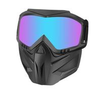 Générique Goggles Face Cover - Eye Protezione Comfortable Adjustable | Motorcycle Goggles for Skiing Snowboarding Motorcycle Riding ATV Trail Cycling Outdoor Activities Work Safety Snowmobile