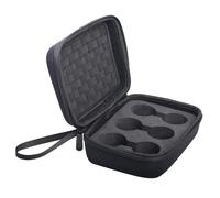 Générique Golf Accessory Bag, Golf Gloves Holder, EVA Ball for 6 Balls, Club Bag Accessories, Mesh & Zipper Pockets for Men, Tees, Markers, Convenient Storage, Perfect for Boys