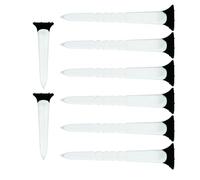 Générique Golf Ball Tee - 3.11 pollici Golf Tee | GolfBall Tees Adjustable Scale | 6 Long Tees Golfs 2 Short | Portable Golfs Accessories Balls Stability, Reduce Side Spins and Friction