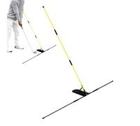Générique Golf Club Aiming Rod Holder - Flat Swing Trainer with Angle Adjustment for Correction | Universal Golf Training Aid Attacchi per Any Club | Improves Swing Plane