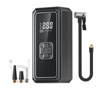 Générique Gonfiatore per Pneumatici - Display Digitale, gonfiatore Portatile per Pneumatici,per berlina Veicolo Auto Bicicletta palloni gonfiabili da Viaggio all'aperto da Viaggio in
