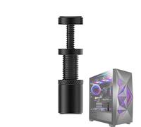 Générique GPU Sag Bracket, Supporto in lega, Jack Shape Design, Stabile GPU Holder, Anti-Sag Reinforcement, Durevole Alluminio, Compact & Lightweight (Short/Medium/Long), PC Accessory