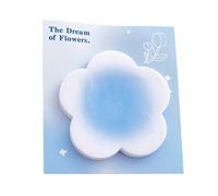 Générique Gradient Sticky Notes - Self-Stick Memo Pads | 7,7 x 8,6 cm Paper Note Pads with Colorful Gradient Design, Adhesive Backing for Easy Placement, Study Office Home Stationery Accessory