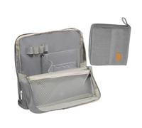 Générique Grande astuccio per matite, grande astuccio per riporre oggetti, multifunzione, scomparti leggeri, impermeabili, per scuola, fai da te, viaggi, trucco, grigio, Se référer au descriptif,