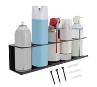 Générique Grease Tube Holder Wall Rack | High-Load Capacity Wall-Mounted Spray Can and Sealant Holder Rack for Workshop, Home, Garage, Industry, and Tool Storage Organization Easy Access