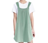 Générique Grembiule da cucina da chef con tasche, verde, Se référer au descriptif