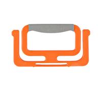 Générique Grocery Carrier - Garbage Pouch Holder, Shopping Bag Handle Grip, Ergonomic Weight Distribution Tool, Heavy Load Lifting Assistant, Kitchen Supplies, Green Hook For Market Transport