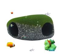 Générique Grotta Di Pesci | Rifugio Di Riproduzione in Roccia A Due Fori,Grotta Di Gamberetti - per Casa Luogo Di Lavoro Animali Acqua Salata Terrario Acquario Acquari d'angolo