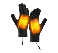 Générique Guantes Calefactables Eléctricos - Manoplas Tactiles USB Recargables | 3 Livelli Di Calor 21 Cm Guantes De Trabajo Para Esquí, Campeggio, Moto, Ciclismo, Invierno, Hombres Y Mujeres