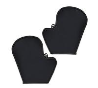 Générique Guanti da moto da padronanza | Moiffs da moto estivi impermeabili in mesh-Fäustlinge | Guanti di protezione del sole riflettenti per l'estate, Giorni di pioggia, Tempo caldo (nero)