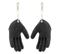 Générique guanti da uomo, anti-slittamento Grip Gloves, 7,48 x 5,51 pollici Saltwater Trolling Accessories, Magnetic Quick Release Design, Medium Size Pair, Ideal for Lake Boating and Inshore