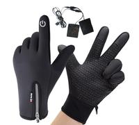 Générique Guanti elettrici riscaldati - Mittens termici, guanti da sci traspiranti | Heating Hand Warmers | Windproof Snow Mittens Sci Guanti invernali Must Have For Women Men For Ski Riding