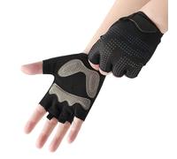 Générique Guanti riflettenti, guanti mezze dita per mountain bike da strada riflettenti a metà dita | Guanti da mountain bike antiscivolo per assorbimento degli urti per fitness, ciclismo, sport