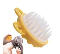 Générique Hair Scrubber - Spazzola per shampoo in silicone per massaggio del cuoio capelluto, spazzola per shampoo leggera in silicone portatile, spazzola per capelli da doccia per la crescita dei