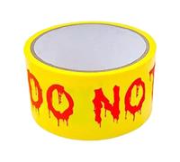 Générique Halloween - 1.77inch X 82ft Yellow Do Not Enter Roll - Caution Party Decor Haunted House Decorations, Ideal For Crime Scary Scene
