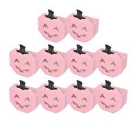 Générique Halloween Candy Boxes, Zucca Treat Box, Scary Snack Contenitori, Festive Decorations, 10 Pezzi Tabletop Candy Holders for Living Room Food Truck Restaurant Yard 3,54 x 1,57 x 2,76 Inches