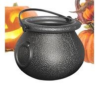 Générique Halloween Candy Bucket, Reusable Truck Or Treat Pot, Decorative Prop for Holiday Parties, Kids Toddler Girls Boys Adult, Indoor Outdoor Use, Halloween Costume Accessory Collection