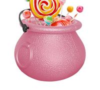 Générique Halloween Candy Bucket, Trick Treat Pot, Multipurpose Party Prop, Sturdy and Safe Build, Festive Container for Kids, Indoor, Outdoor, Event, Parties, Home 2.76x1.97x2.09 inch