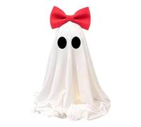 Générique Halloween Decorations Ghost - Spooky Glowing Home Decoration, 20,08 pollici Halloween Lighted Ghost Decor for Entryway Porches Gardens Outdoor Indoor Lawn Table, Seasonal Display Accent