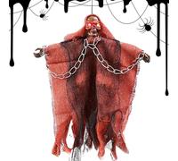 Générique Halloween Ghost Decor, Catena Ghost Ornament, Compact Heavy Duty Spooky Decoration for Haunted Houses, Gardens, Yards, Bedrooms, Patios, Trees, Portici e parti fornite