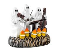 Générique Halloween Ghost Figurine | 16,48 x 14,98 x 11,5 cm Spooky Resin Ghost Statua - Dinamico Festive Seasonal Spooky Desk Ornament for Holiday Tabletop Centerpiece Desktop Bedroom Home Bookshelf