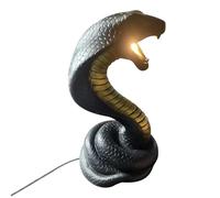 Générique Halloween Snake Night Light, Scary Snake Figurine Lamp, Exquisite Illumination Accent for Dorm Bedroom, Stylish Decoration Display With Spooky Glow Ambient Indoor Room Setup Gift Use
