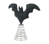 Générique Halloween Tree Topper Decor - Festive Bat Decoration Supplies | Bat Halloween Ornament Tree Topper for Fireplace Mantel | Fronte Door Porch Display | Holiday Spooky Bats Accent