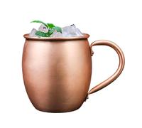 Générique Hammered Copper ? Moscow Mule Cup For Beer Tea Water and Beverages With Home Bar Kitchen Entertaining | Pure Copper Stylish Cup, Ideal For Party Events Cocktail Serving