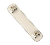 Générique Handbag Shoulder Strap Pad | 20,5 cm Microfiber Leather | Non-Slip Pressure Relief Cushion | Detachable Replacement Strap Cover For Tote Bags, beige, Se référer au descriptif